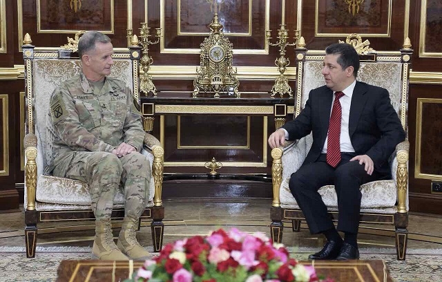 مەسروور بارزانی و جەنەڕال وۆرڵتەر، قۆناغی داهاتووی رووبەڕووبوونەوەی تیرۆریستانیان تاوتوو کرد